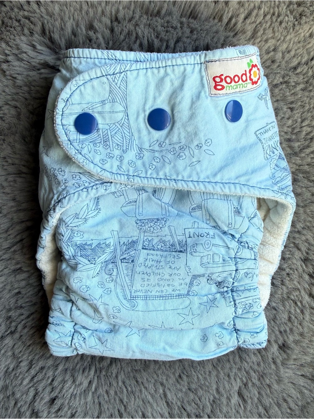 Goodmama OS diaper - VGUC